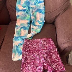 Girls exercise wear size 10